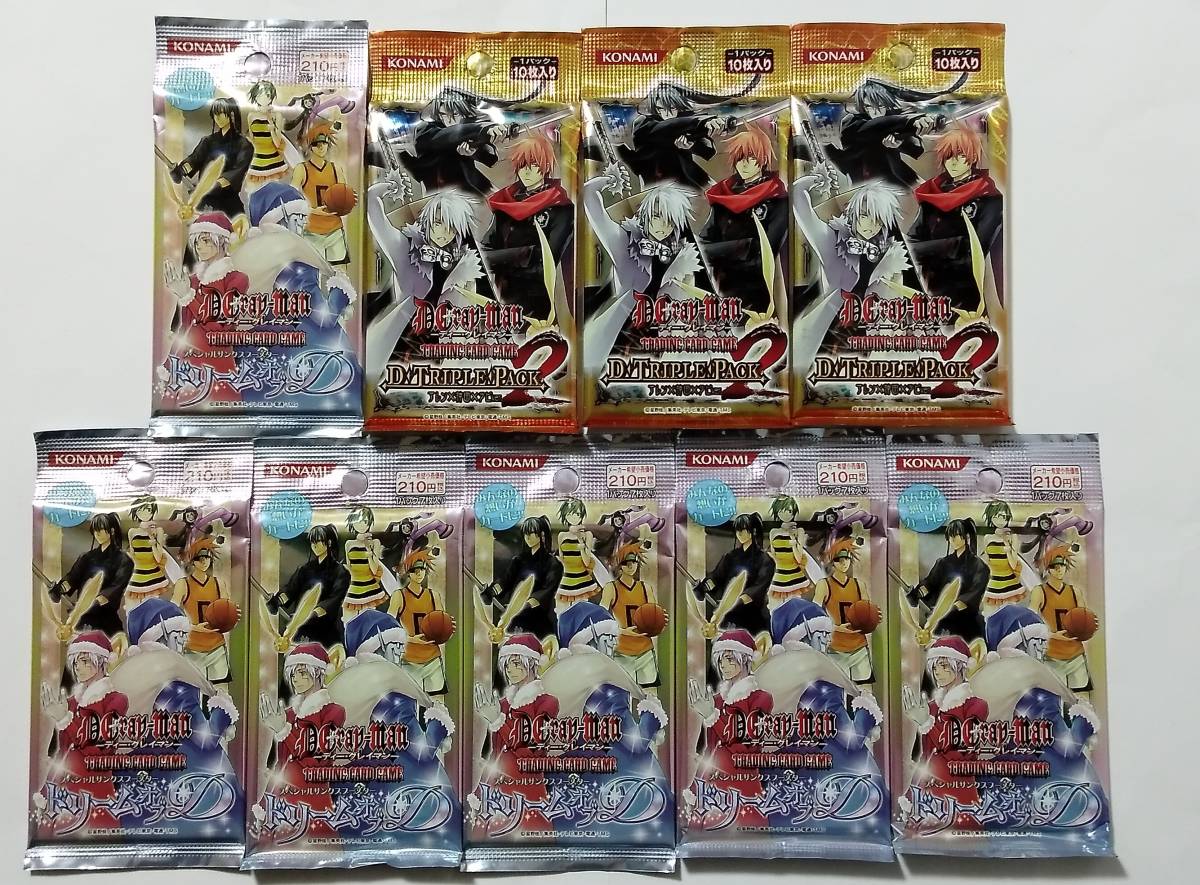 コナミ D.Gray-man TCG ディーグレイマン トレーディングカードゲーム 未開封30パック ブースターパック セット 大量 まとめて_画像2