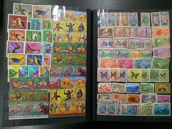 0304F03 foreign stamp turtle Rune gini scad bchi coat jibowa-ru used ... animal Olympic etc. album summarize 