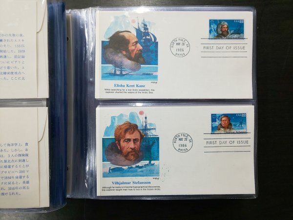 0304F11 アメリカ切手　初日カバー　UNITED STATES FIRST DAY COVER COLLECTIONS 郵趣サービス社　②_画像3