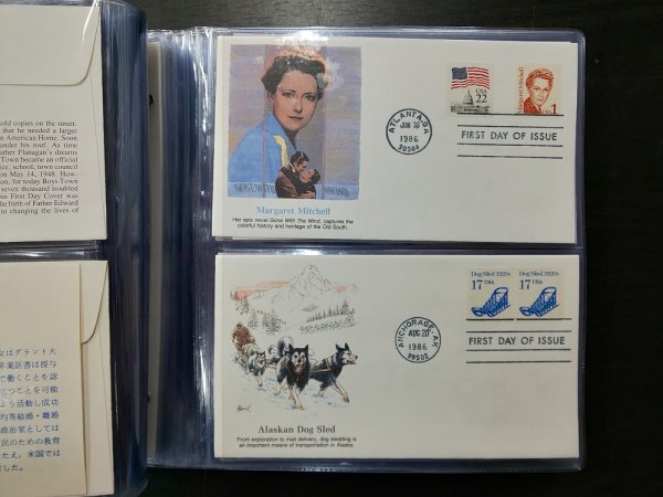 0304F11 アメリカ切手　初日カバー　UNITED STATES FIRST DAY COVER COLLECTIONS 郵趣サービス社　②_画像6