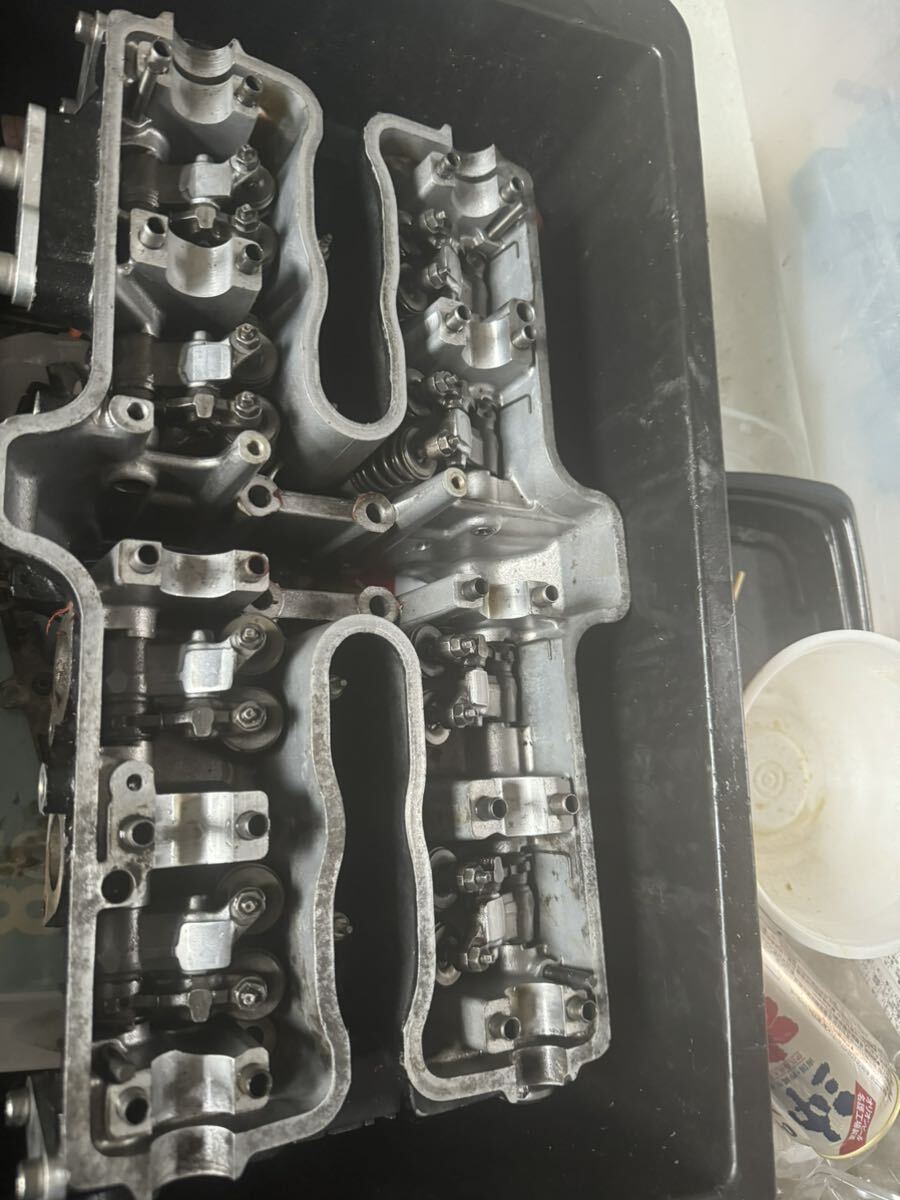 cbr400f cylinder head actual work car remove 