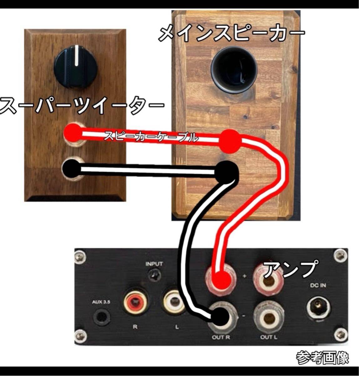 Lupinus Audioリボン型スーパーツイーター　ノーマルモデル　5段階のカットオフ周波数の切替が可能　ご愛用のスピーカーのグレードアップに_画像7