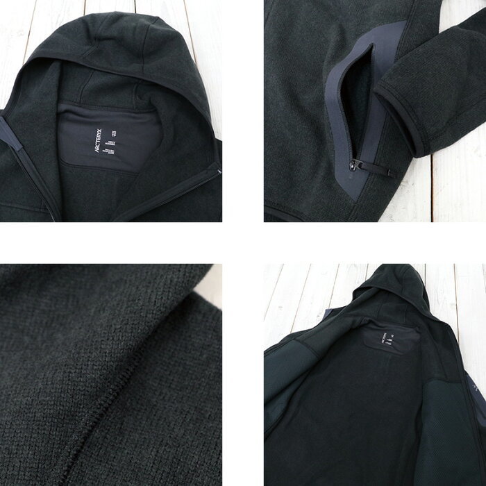 廃番 希少 人気カラー黒 & Sサイズ ◆ ARC’TERYX アークテリクス Covert Hoody 黒 サイズS ◆ _画像5