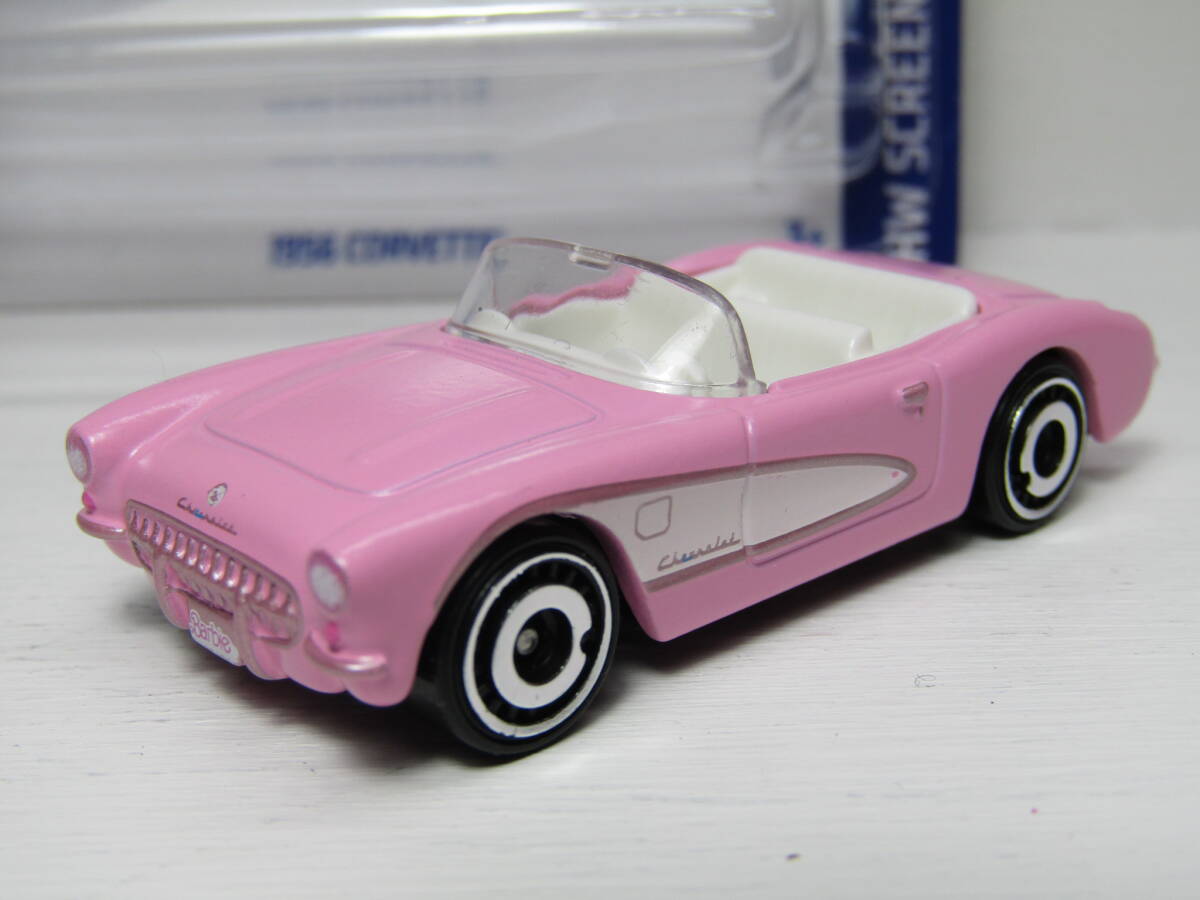 1956 CORVETTE Barbie 開封美品 SCREEN TIME バービー コルベットピンク コルベット マテル クリエーションズ _画像1