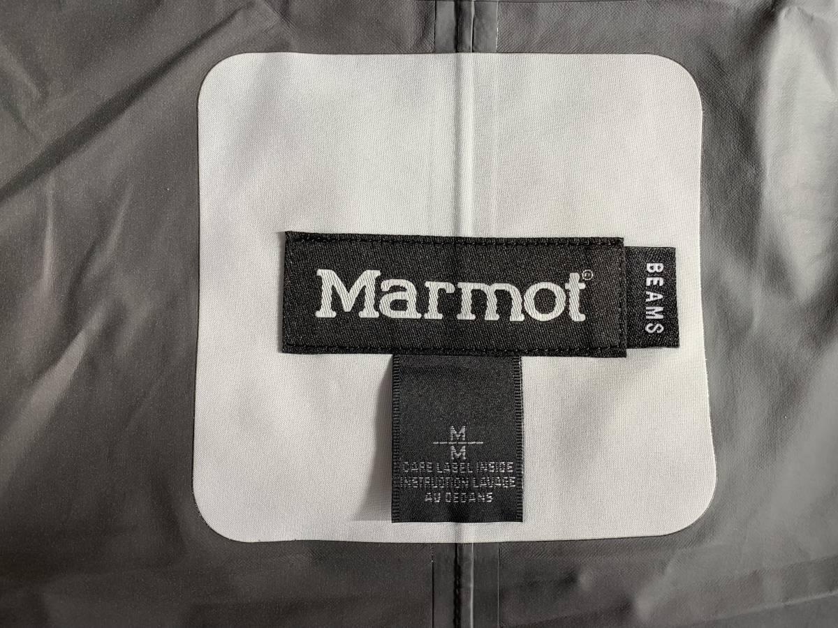 美品Marmot×BEAMSマーモットビームス別注GORE-TEX Shower Mods coatモッズコートCOMODOゴアテックスアウトドア防水M-51 Parkaレインウェア_画像3