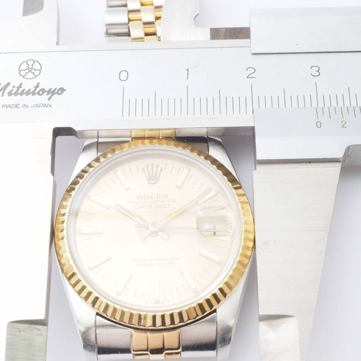 【希少品】ロレックス オイスターパーペチュアル デイトジャスト コンビ Ref,68273 ROLEX DATEJUST Cal,2135 自動巻 ボーイズ[8306163-AC1_画像5