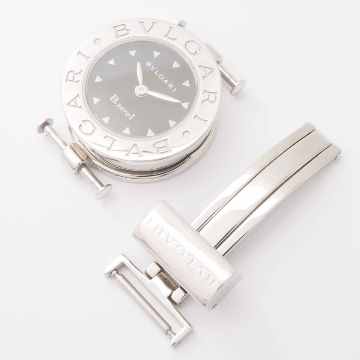 ブルガリ ビーゼロワン BZ22S 100 110 771 BVLGARI B.zero1 SS クォーツ 黒文字盤 レディース 女性 腕時計 フェイスのみ[D1828-AI7の画像2