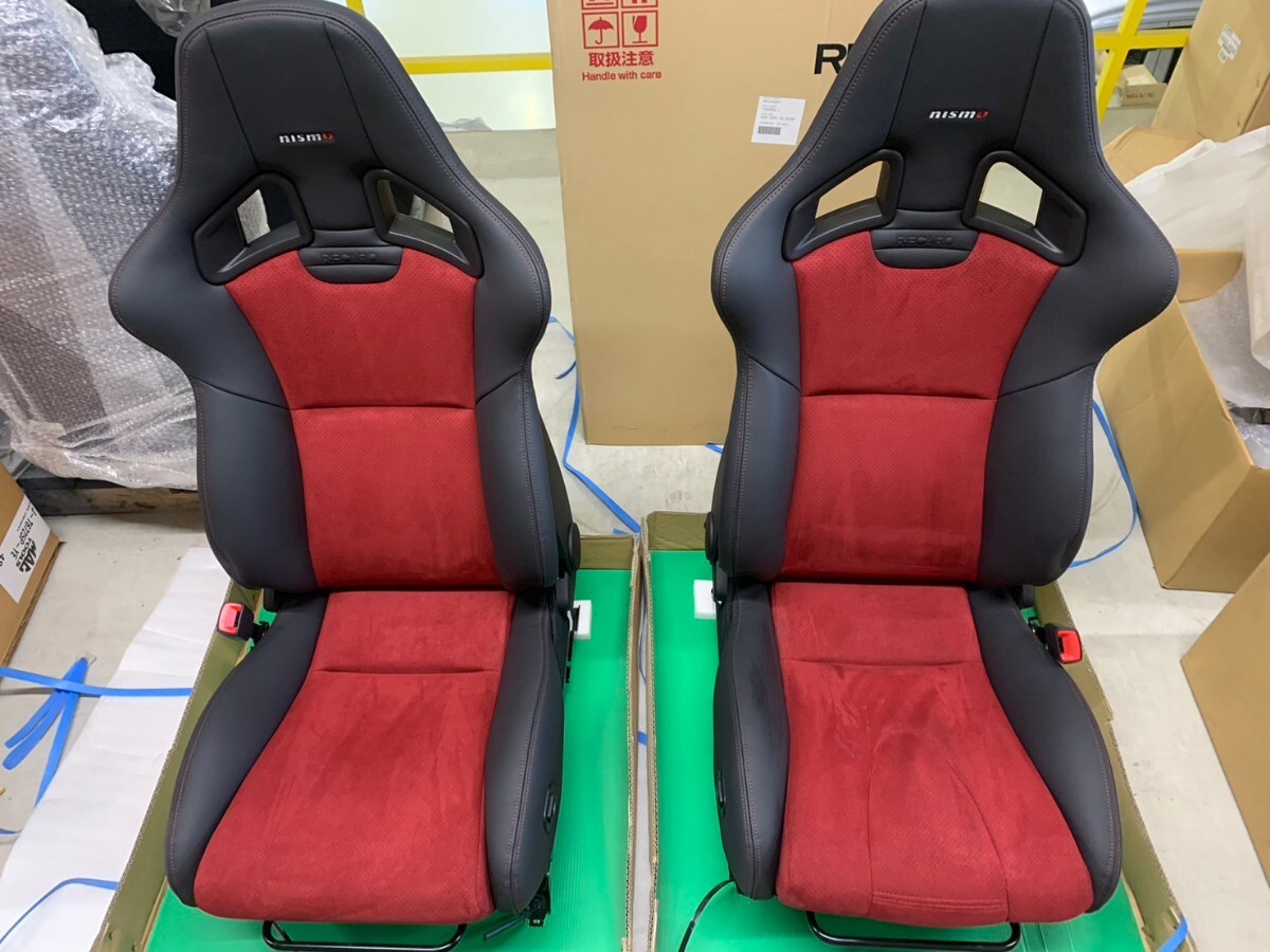 【新品】日産 GT-R NISMO MY17 純正シート 2脚セット RECARO 運転席 助手席の画像1