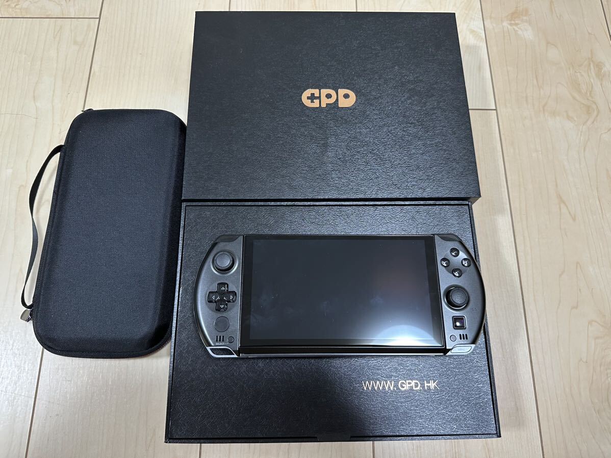 美品 gpd win4 2023 7640U 16gb 512gb ブラック_画像1