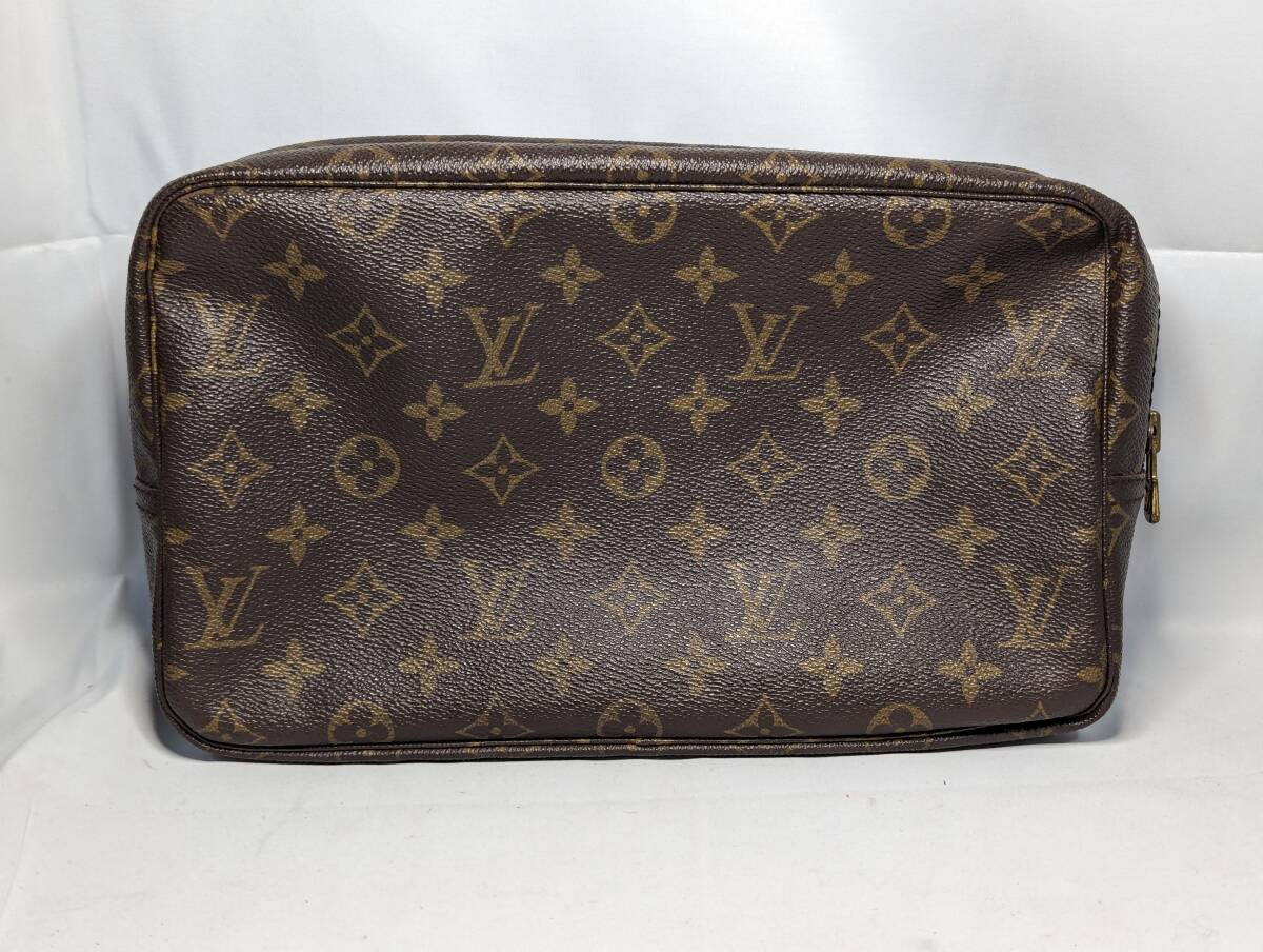 THR-447　LOUIS VUITTON　ルイヴィトン　モノグラム　トゥルーストワレット28　M47522　ポーチ　セカンドバッグ_画像1