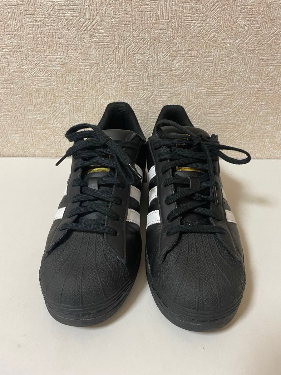 adidas スーパースター アディダス ブラック スニーカー 27cm 27 adidas スーパースター アディダス ブラック スニーカー 27cm 27