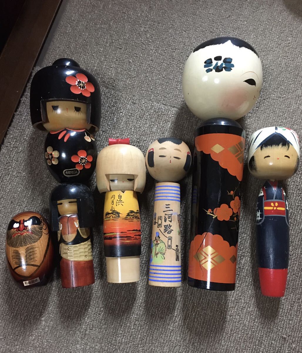 こけし まとめ売り伝統工芸 郷土玩具 日本人形 民芸品_画像1