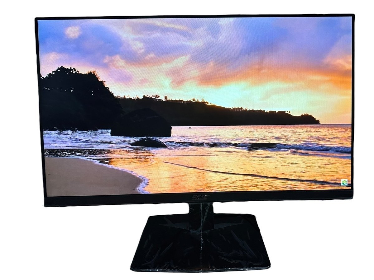 1 スタ ～ 美品 Acer エイサー HA240Y Abmi 液晶モニター PC パソコン 2019年製 本体 ディスプレイ ゲーム ゲーミング 23.8型ワイド 高画質_画像2
