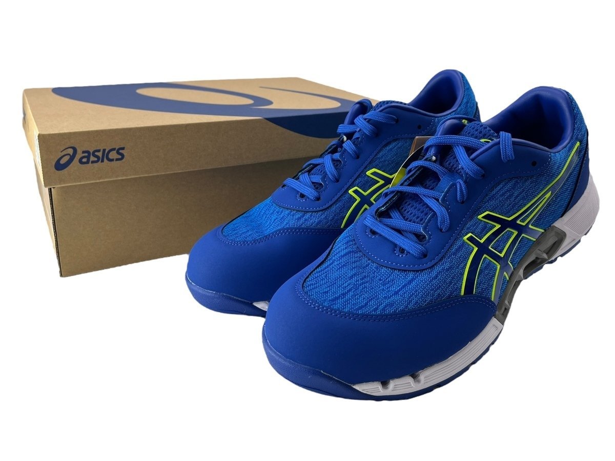 新品 未使用 ASICS アシックス 1271A045 WINJOB ウィンジョブ アシックスブルー×エレクトリックブルー ワークシューズ スニーカー 26.5cm_画像1