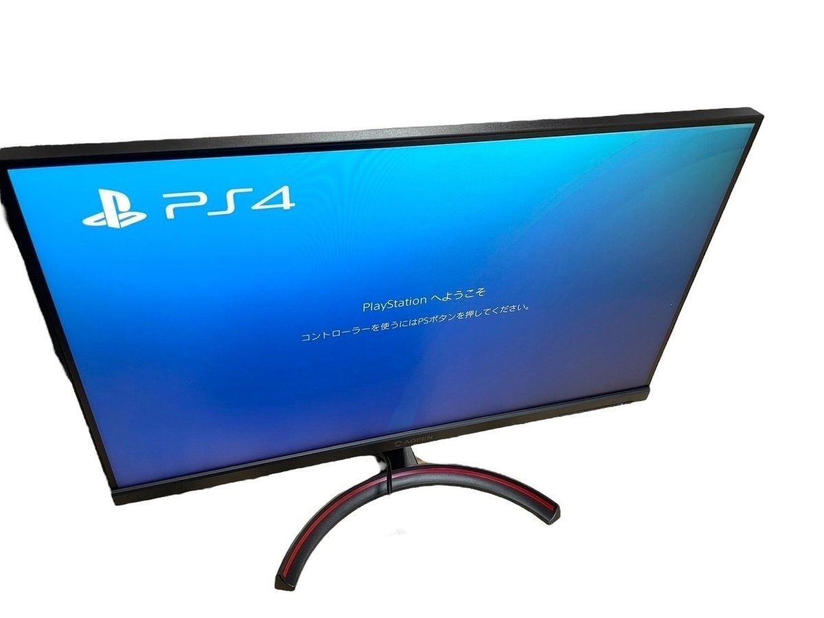 ■【美品】AOPEN 27MX1 bmiix ゲーミング LCDモニター ディスプレイ 2021年製 27インチ 黒 ブラック 1920x1080 75Hz 6 Bit+Hi-FRC 最大FHD_画像3