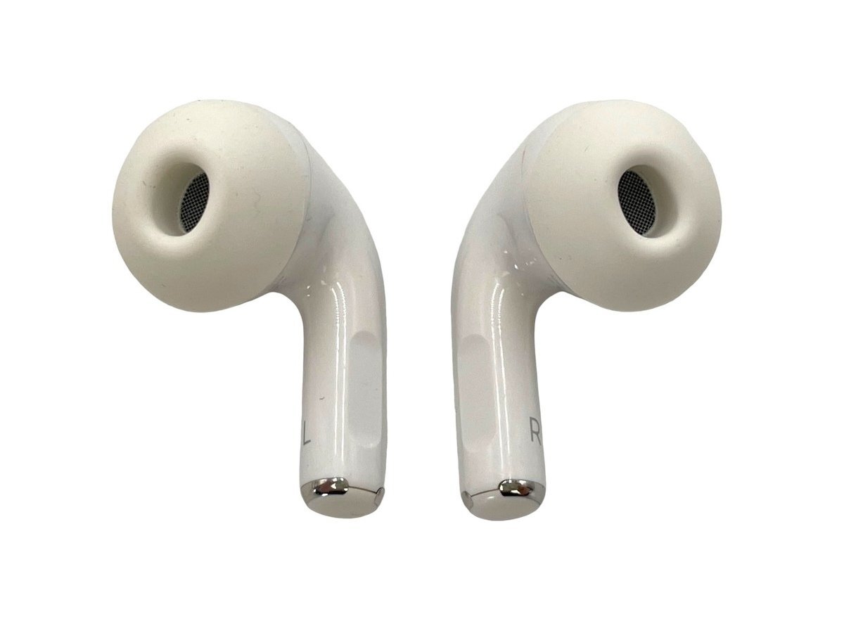 ■【美品】Apple AirPods Pro 第2世代 MQD83J/A 付属品あり アップル エアポッズ プロ ノイキャン 会話感知 ハイダイナミックレンジアンプ_画像7