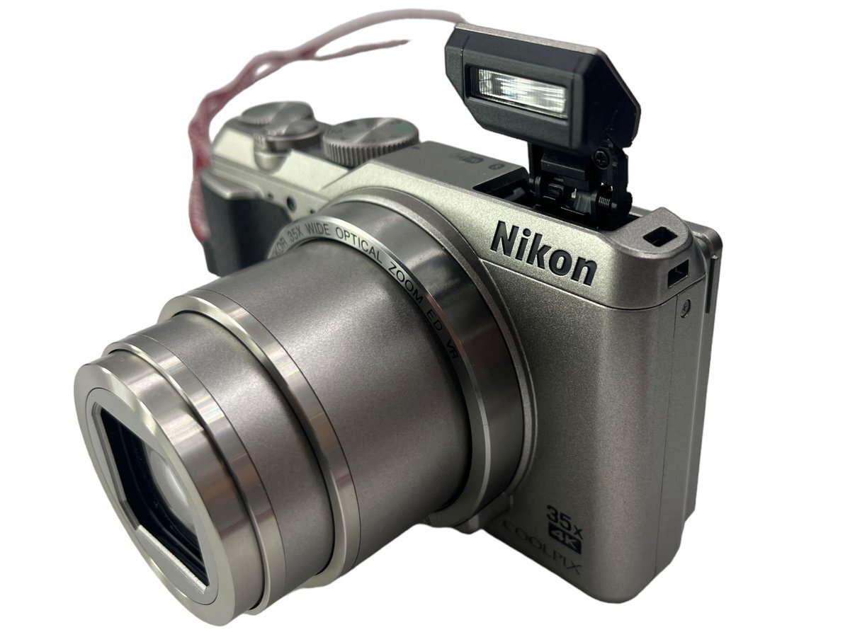 美品 Nikon ニコン COOLPIX A900 コンパクトデジタルカメラ シルバー 高性能 光学35倍ズーム 軽量 コンパクト 本体 ボディ 自撮り 高画質_画像7