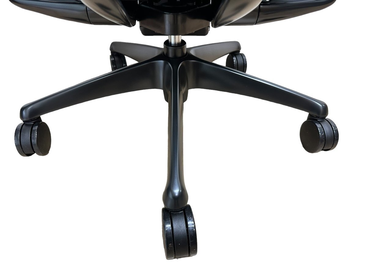 新品 未使用 オカムラ seconda コンテッサ セコンダ エクストラハイバック ランバーサポート稼働肘 オフィスチェア 本体 椅子 直接引取可能の画像10