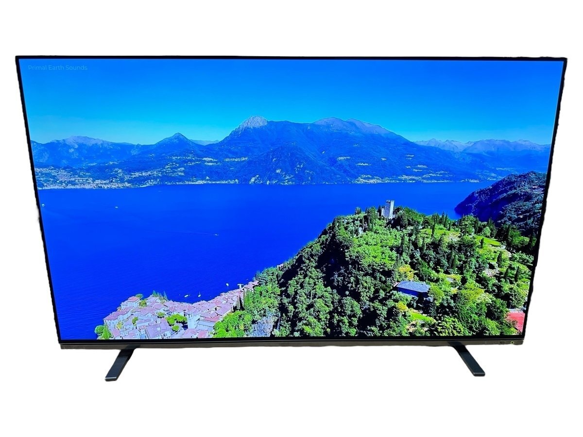 【店頭引取限定】美品 TOSHIBA REGZA 東芝 レグザ 4K有機ELテレビ 55X8900K 2022年製 TV 本体 大画面 家電 4Kダブルチューナーウラ録 高画_画像4