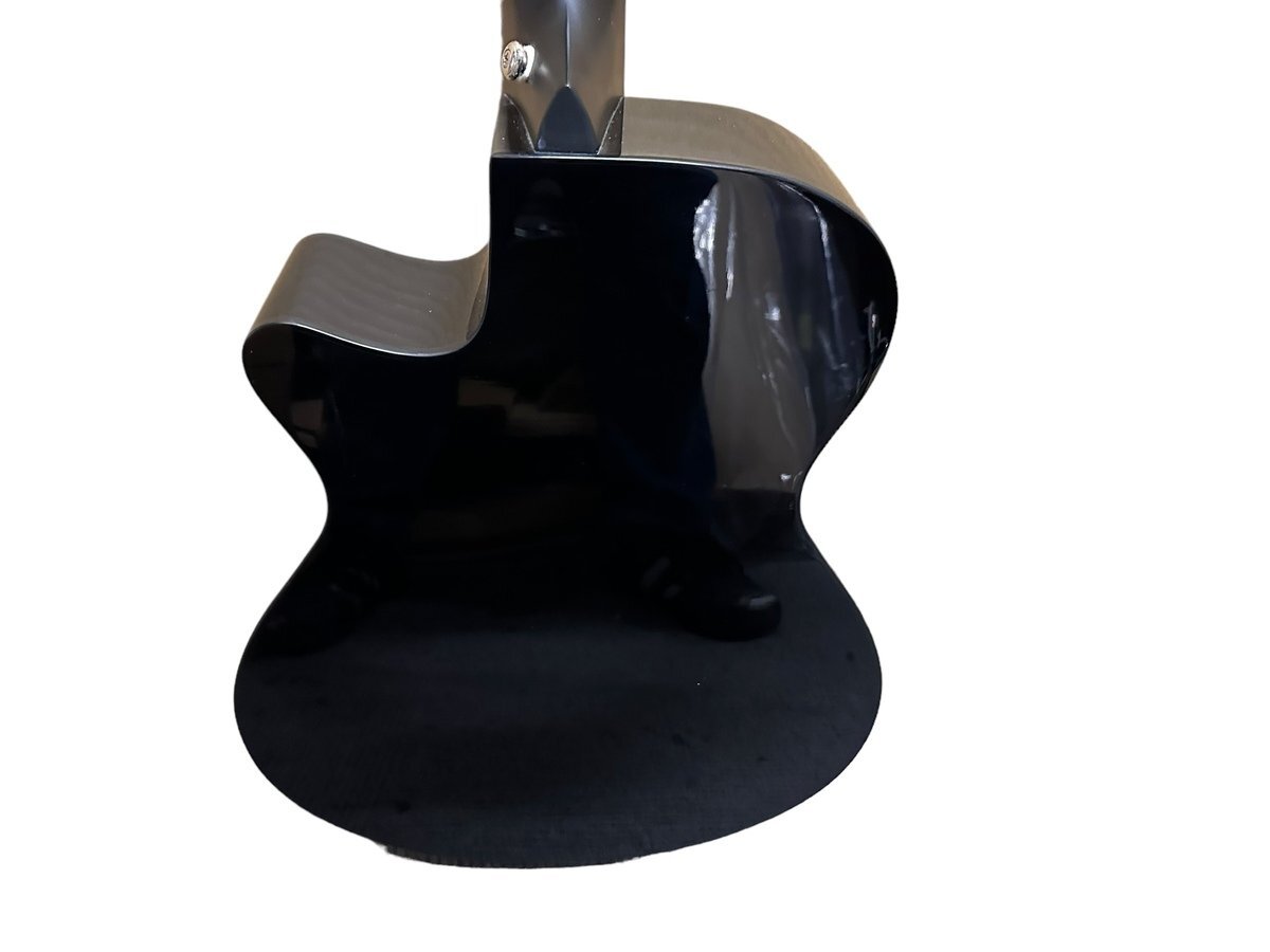【美品】Ibanez アイバニーズ AEG50-BK (Black High Gloss) エレクトリックアコースティックギター エレアコ 楽器 音楽 付属 ソフトケースの画像9