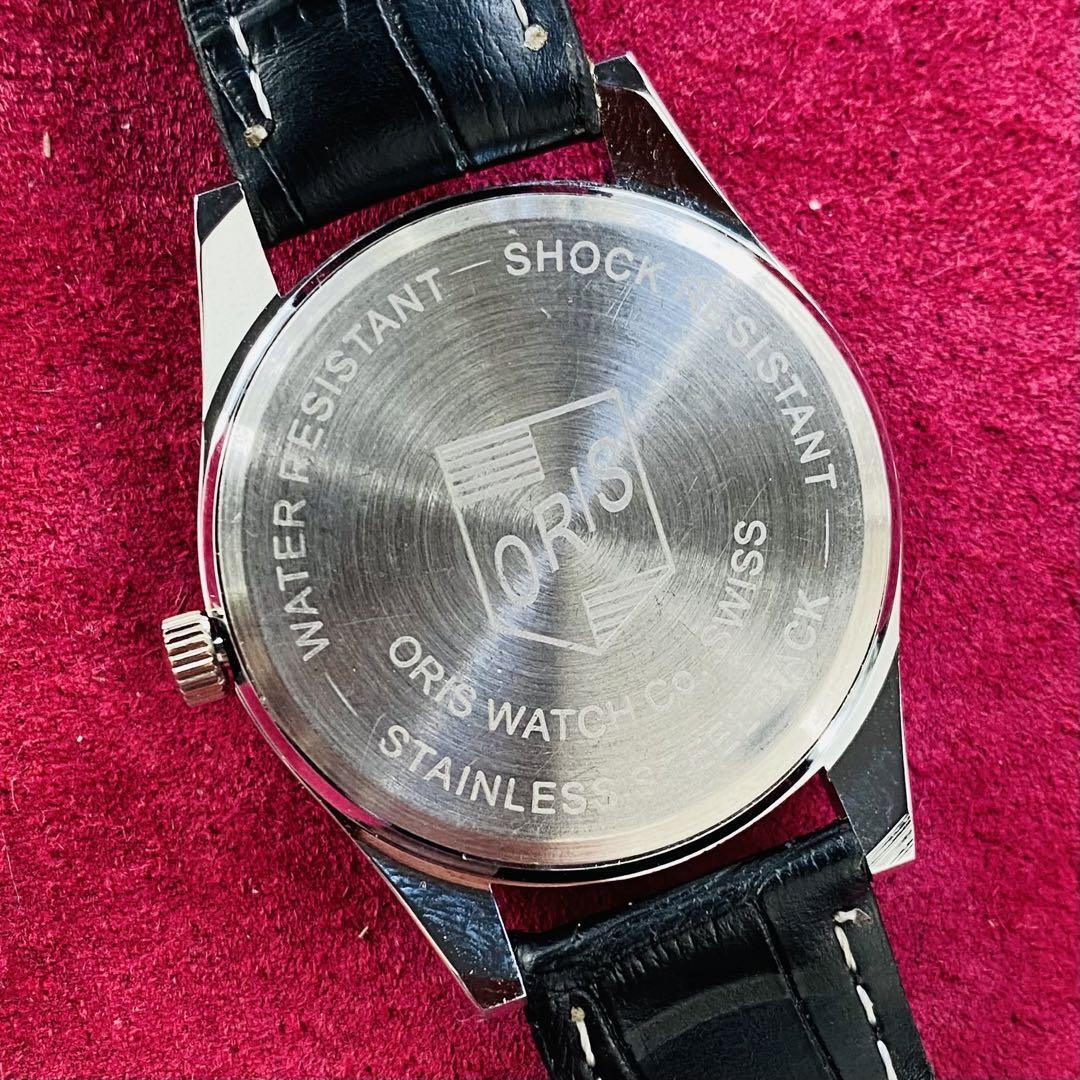 １円出品★ORIS/オリス★【ジャンク品】超美品/ヴィンテージ/スイス/ 17J/メンズ腕時計/アンティーク/機械式手巻き/アナログ/ステンレス_画像6