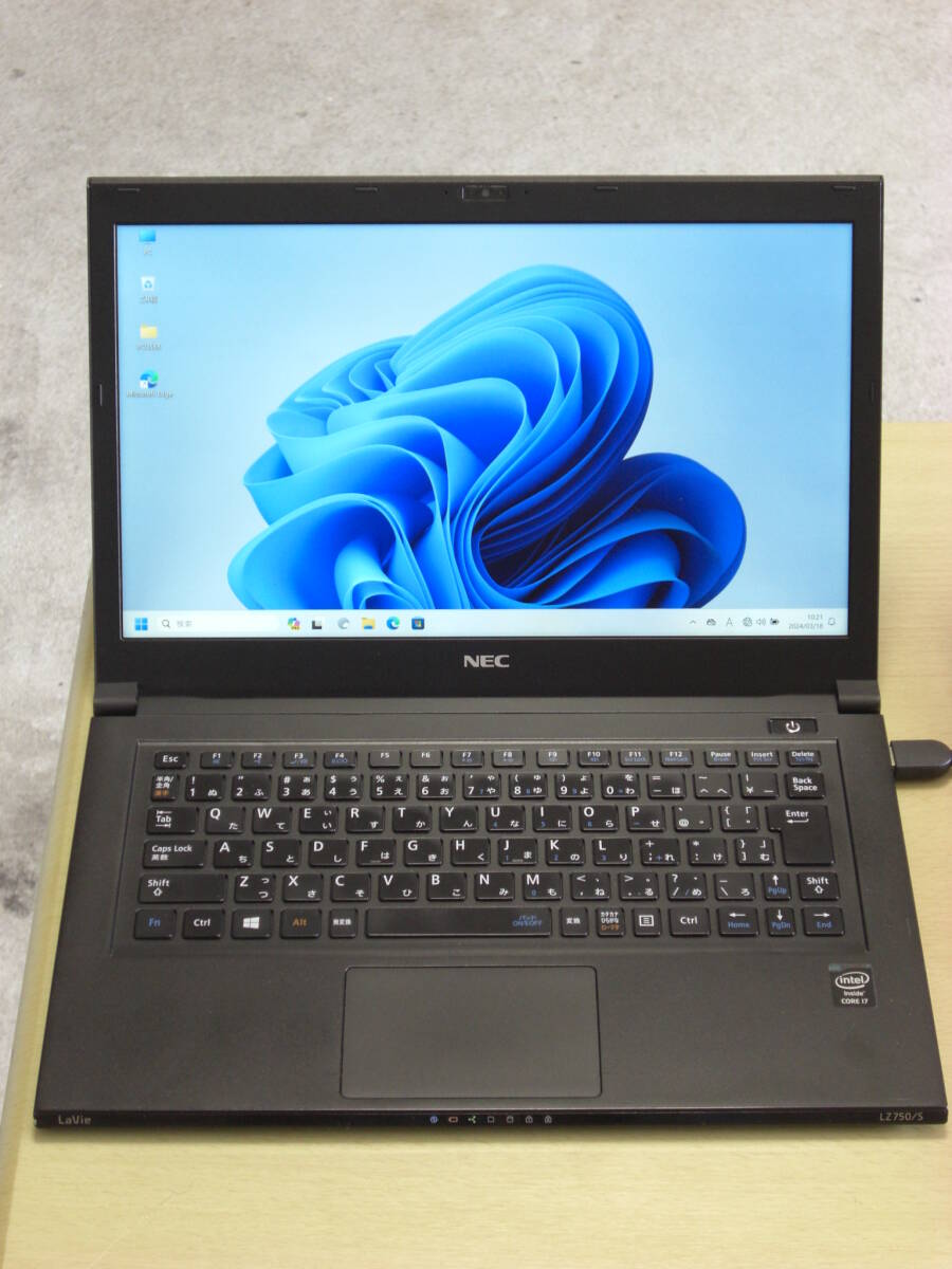 ◆送料込み◆2台セット◆薄型軽量◆LAVIE LZ750/T◆Core i7-4510U◆SSD250GB◆4GB◆Windows11◆Office2021◆カメラ◆13型◆HDMI USB3.0◆_画像3