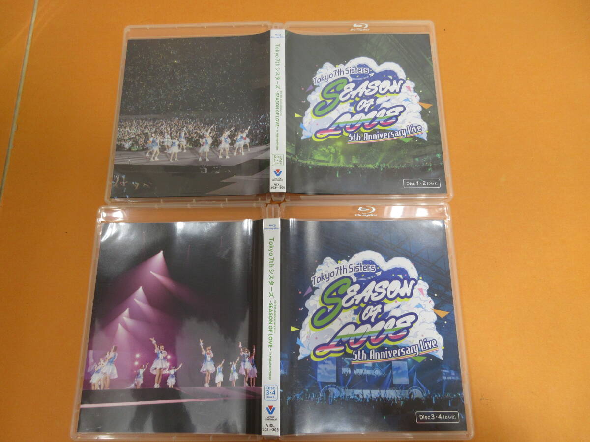028)Tokyo 7th シスターズ / t7s 5th Anniversary Live-SEASON OF LOVE-in Makuhari Messe Blu-ray 初回限定版の画像5