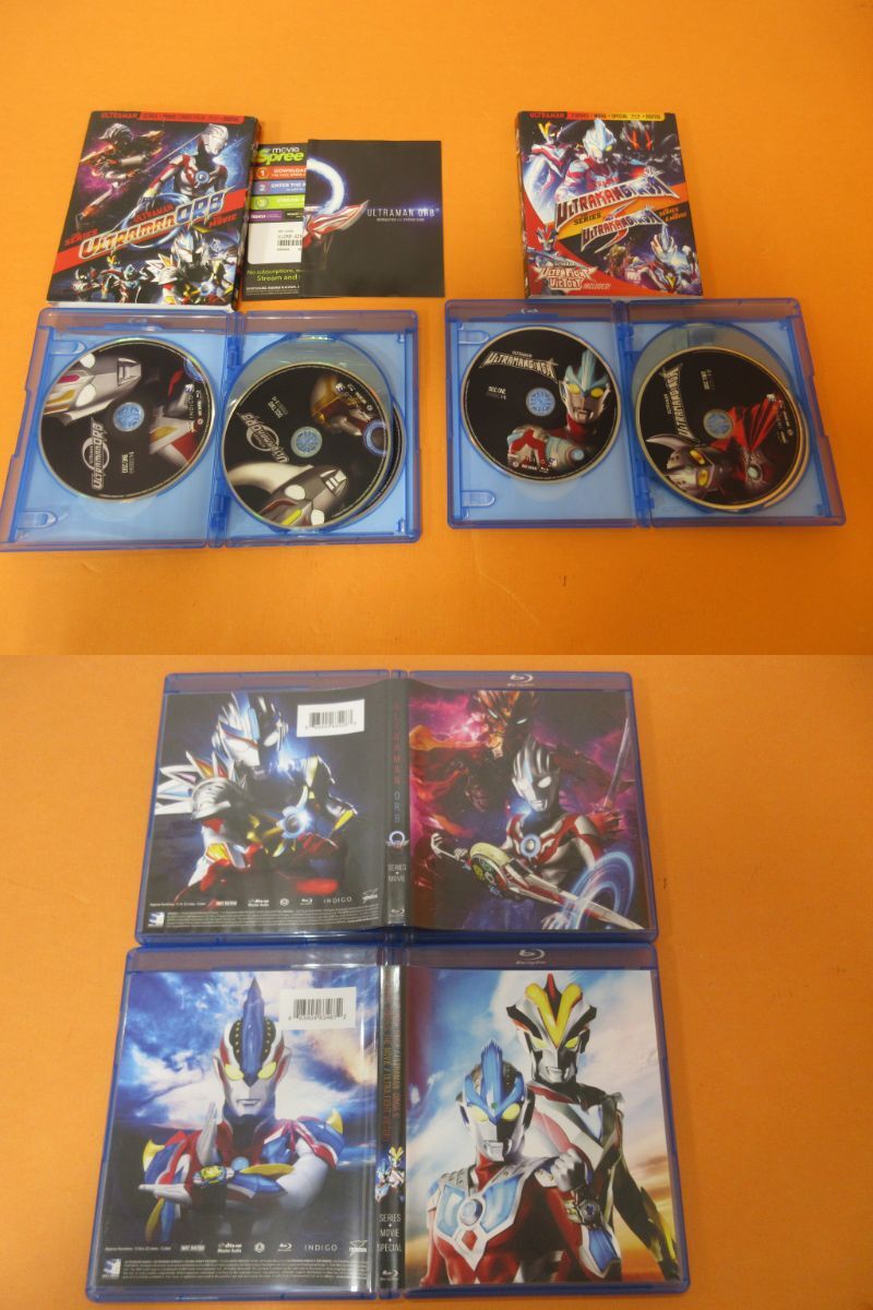 026)北米版 Blu-ray ウルトラマンタロウ/ウルトラセブン/ウルトラマンギンガ・S シリーズ+Movie/ウルトラマンオーブ シリーズ+Movie コンボ_画像6