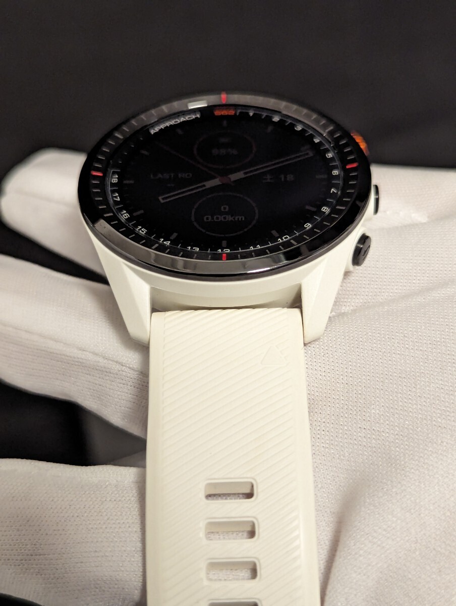 ★美品★GARMIN Approach S62 CT3個同梱 腕時計型ゴルフナビ ガーミン アプローチ GPSナビ 腕時計 の画像10