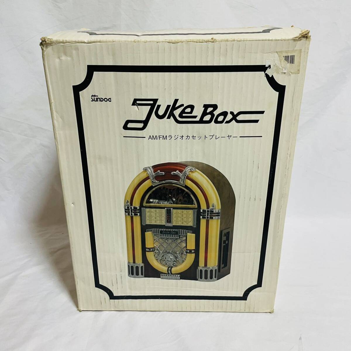 SUNDOG SDC-500 ジュークボックス JUKE BOX / カセットデッキ付き AM/FM ラジオ
