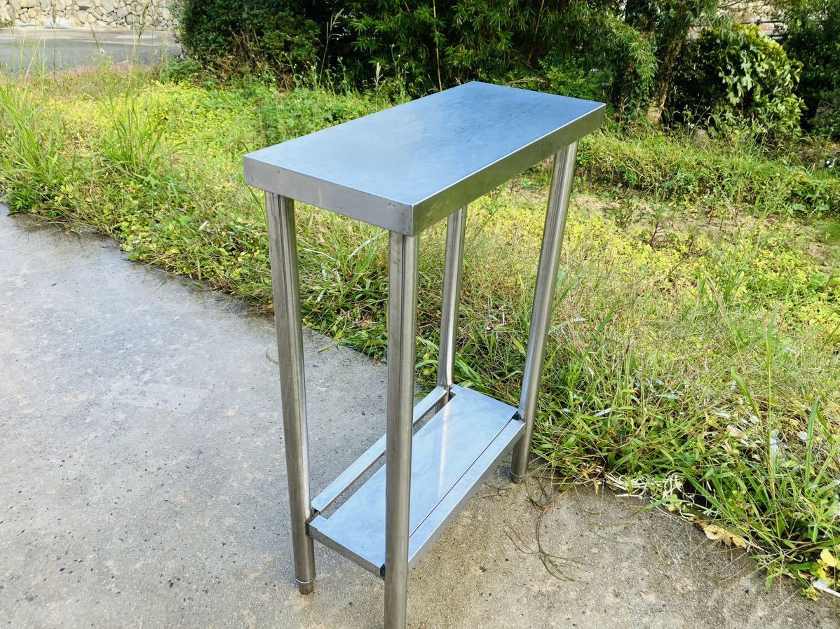 G52★作業台★W270×D600×H850mm 業務用 ステンレス作業台 調理台 厨房機器 業務用作業台 厨房 厨房設備 店舗用