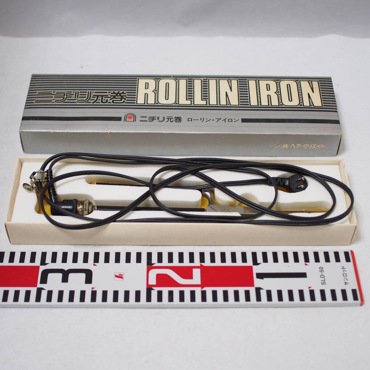 日理 元巻 ローリン アイロン NICHIRI ニチリ rollin iron 6ｍｍ ジャンク　管理番号448-1_画像1