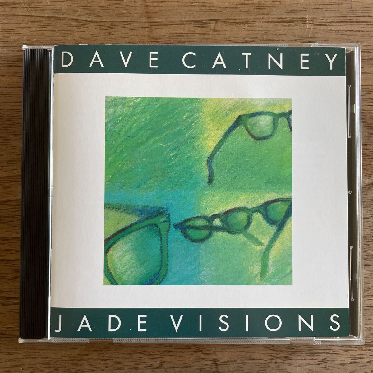 【レア希少廃盤CD】DAVE CATNEY 「DAVE VISIONS」アメリカJUSTICE RECORDS 1991年 オリジナル盤　廃盤　MOOKSレア本掲載 人気盤　入手難_画像1