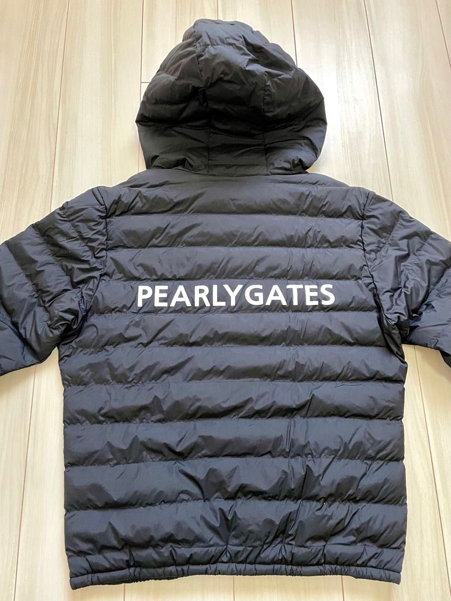 PEARLYGATES パーリーゲイツ 中綿ダウンパーカーブルゾン カラーブラック サイズ５　送料無料