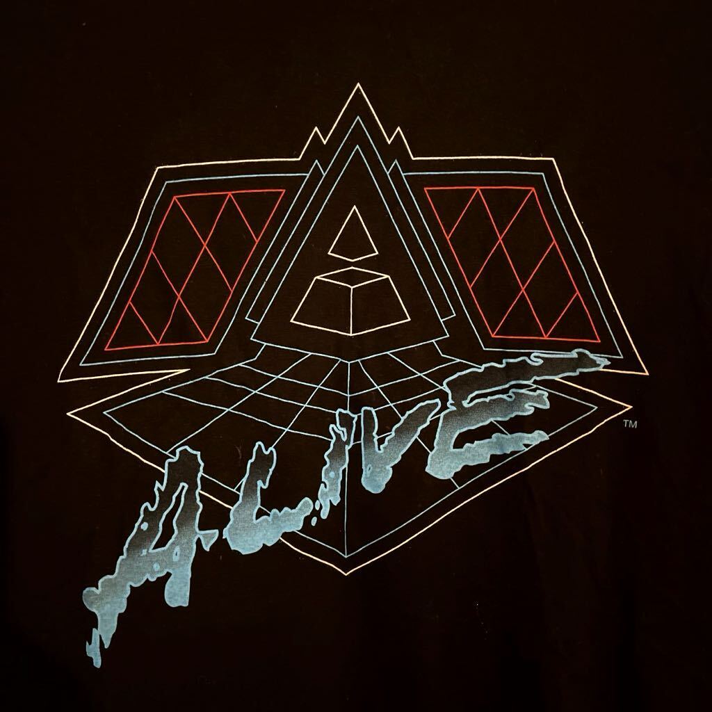 Daft Punk ダフトパンク ALIVE ツアー Tシャツ デッドストック Mサイズ_画像3