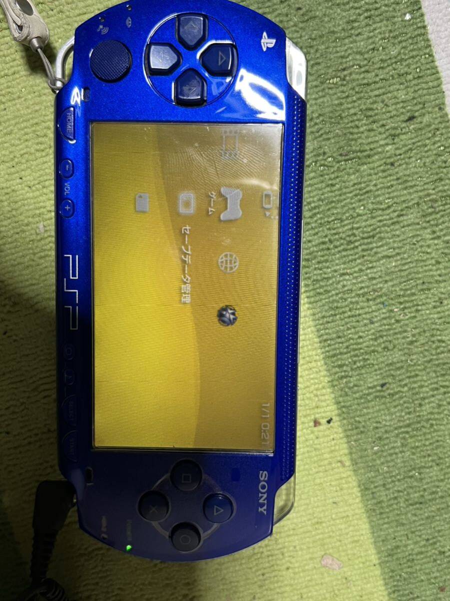 SONY ソニー PlayStation PSP -1000 PSP 本体　アダプター付き　動作品_画像2