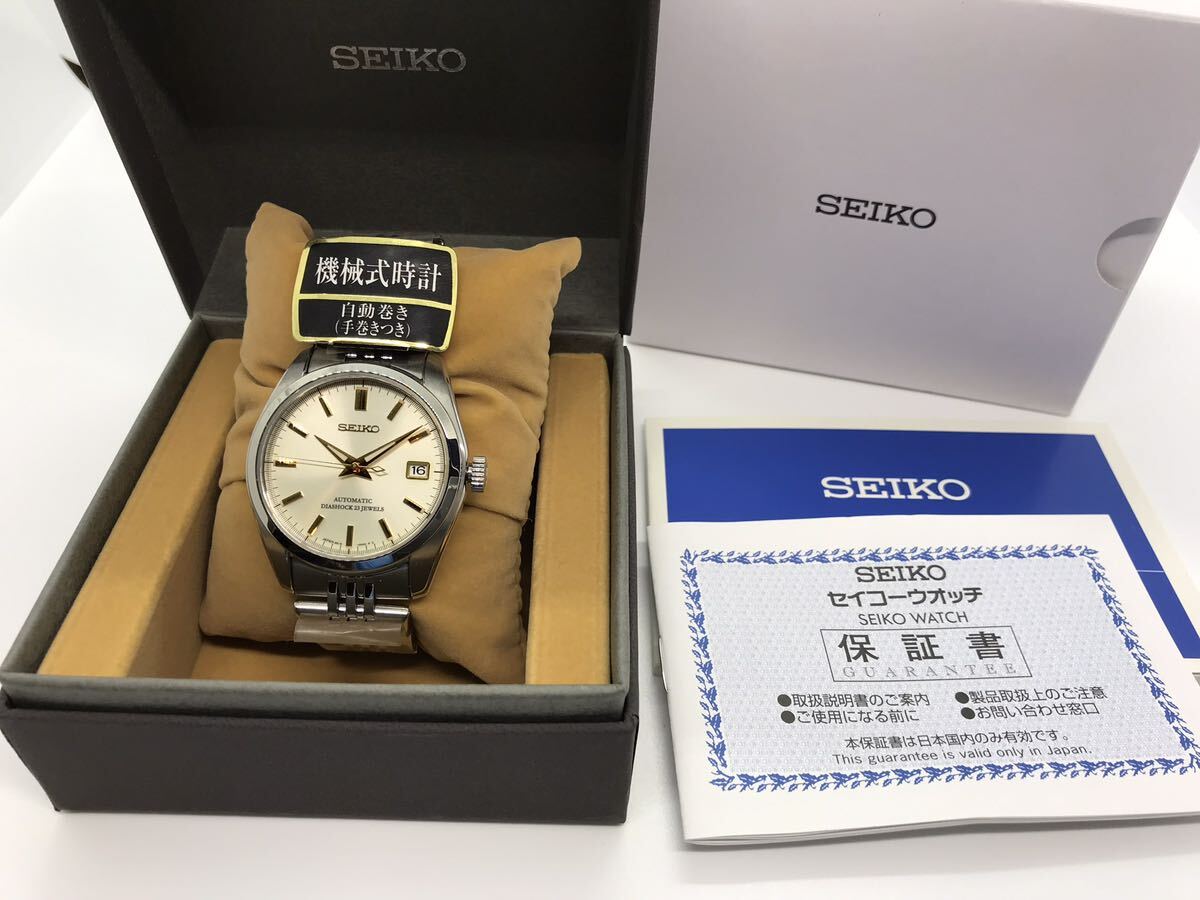 デッドストック 未使用 保管品SEIKO セイコー スピリットメカニカル DIASHOCK23 JEWELS SCVS001 6R15-00A0 sarb033 sarb035好きにも！！_画像2