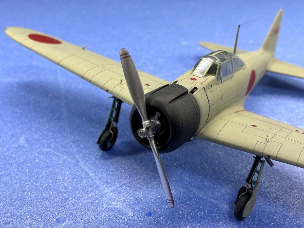 ハセガワ 1/48 三菱 A6M1 十二試艦上戦闘機 試作1号機　プラモデル完成品_画像9