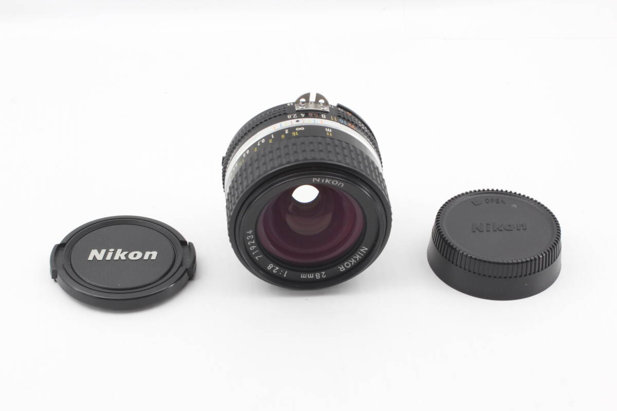 Nikon 単焦点レンズ AI 28mm f/2.8 S フルサイズ対応 28 2.8 ニコン