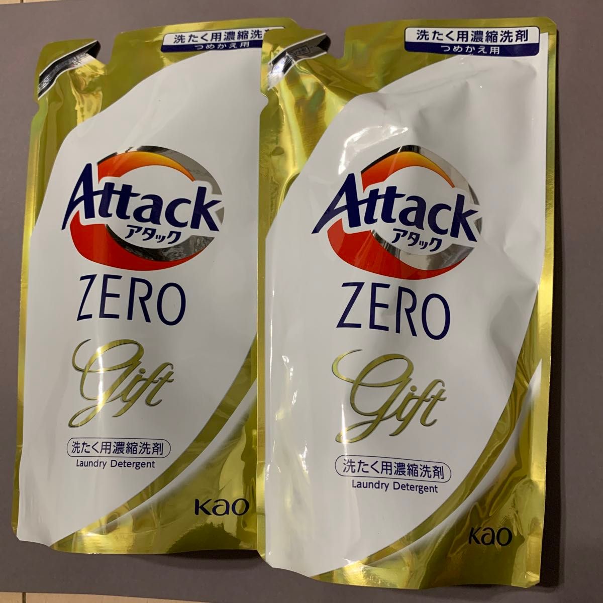 花王 アタックZERO アタックゼロ 洗濯洗剤 アタック 洗たく用洗剤 つめかえ用 ゼロ ZERO 320ml 2袋