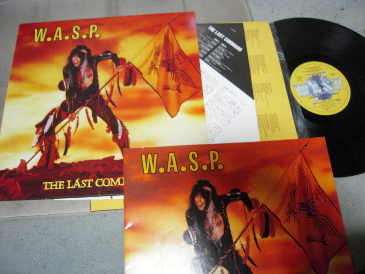 【国内盤LP】「W.A.S.P／ラスト・コマンド」東芝_画像1