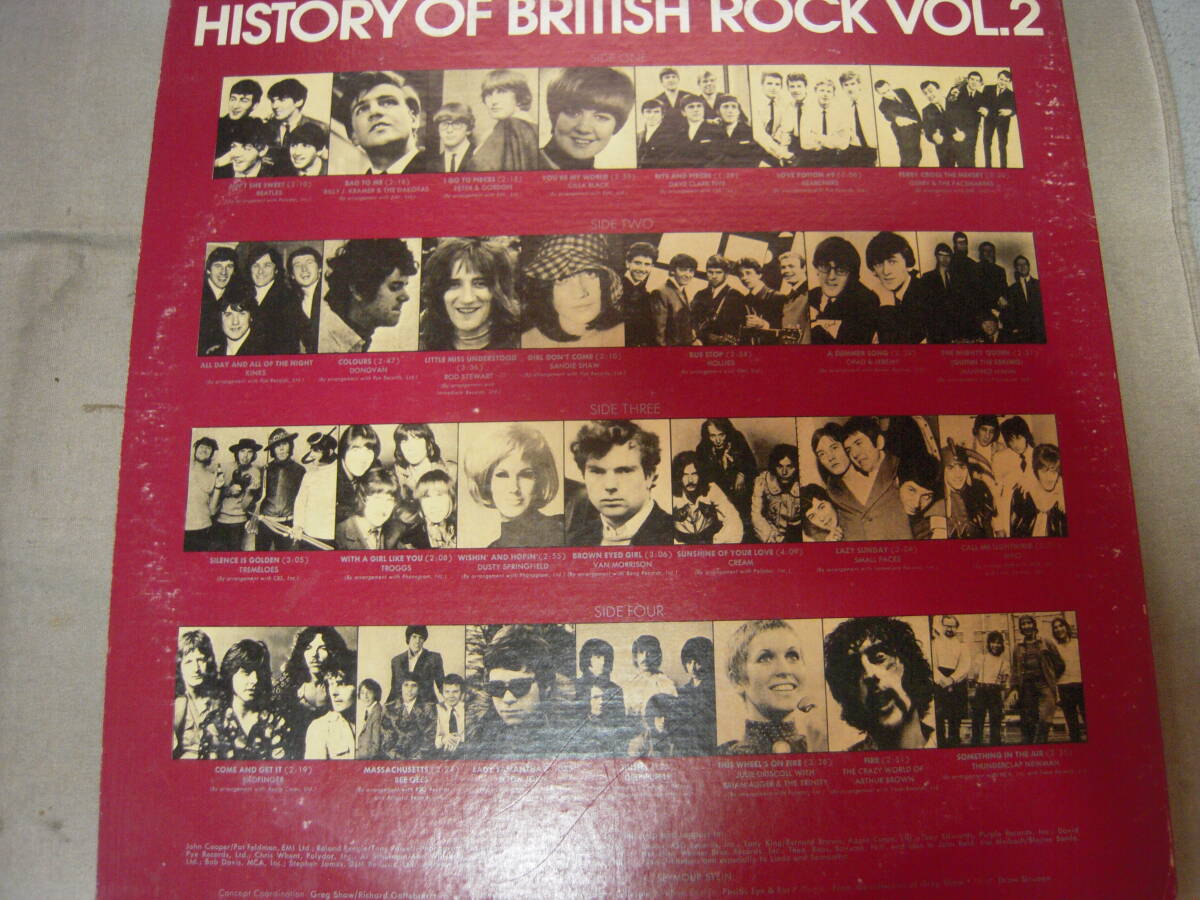 【US盤LP】「BEATLES,PETER & GORDON etc/HISTORY OF BRITISH_画像2