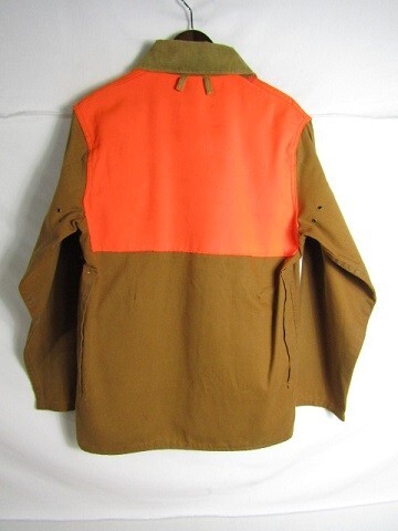 SAFTBAK サフトバック　ハンティングジャケット　キャメル　オレンジ　SMALL　vintage_画像2