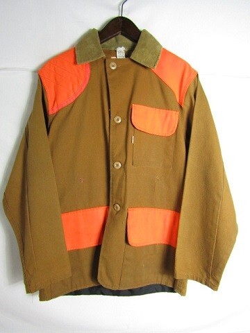 SAFTBAK サフトバック　ハンティングジャケット　キャメル　オレンジ　SMALL　vintage_画像1