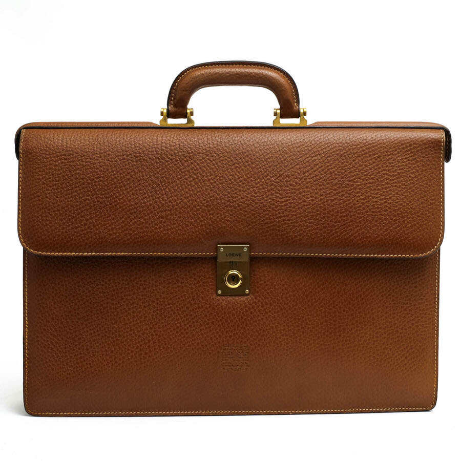 Loewe Loebe Business Bag Bag Cowhide Leal