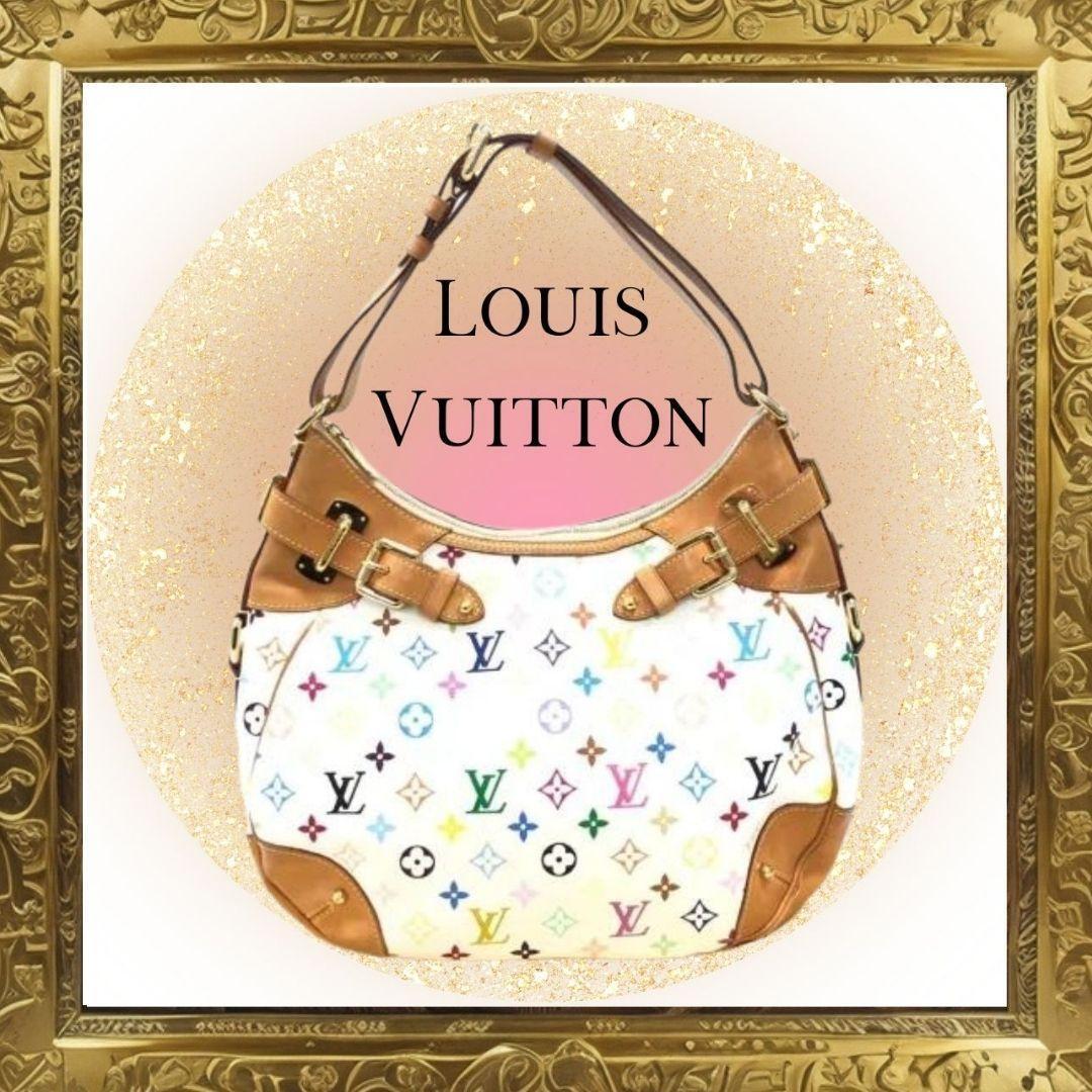☆Louis Vuitton☆ ルイ・ヴィトン マルチカラー グレタ ハンドバック 美中古品_画像10
