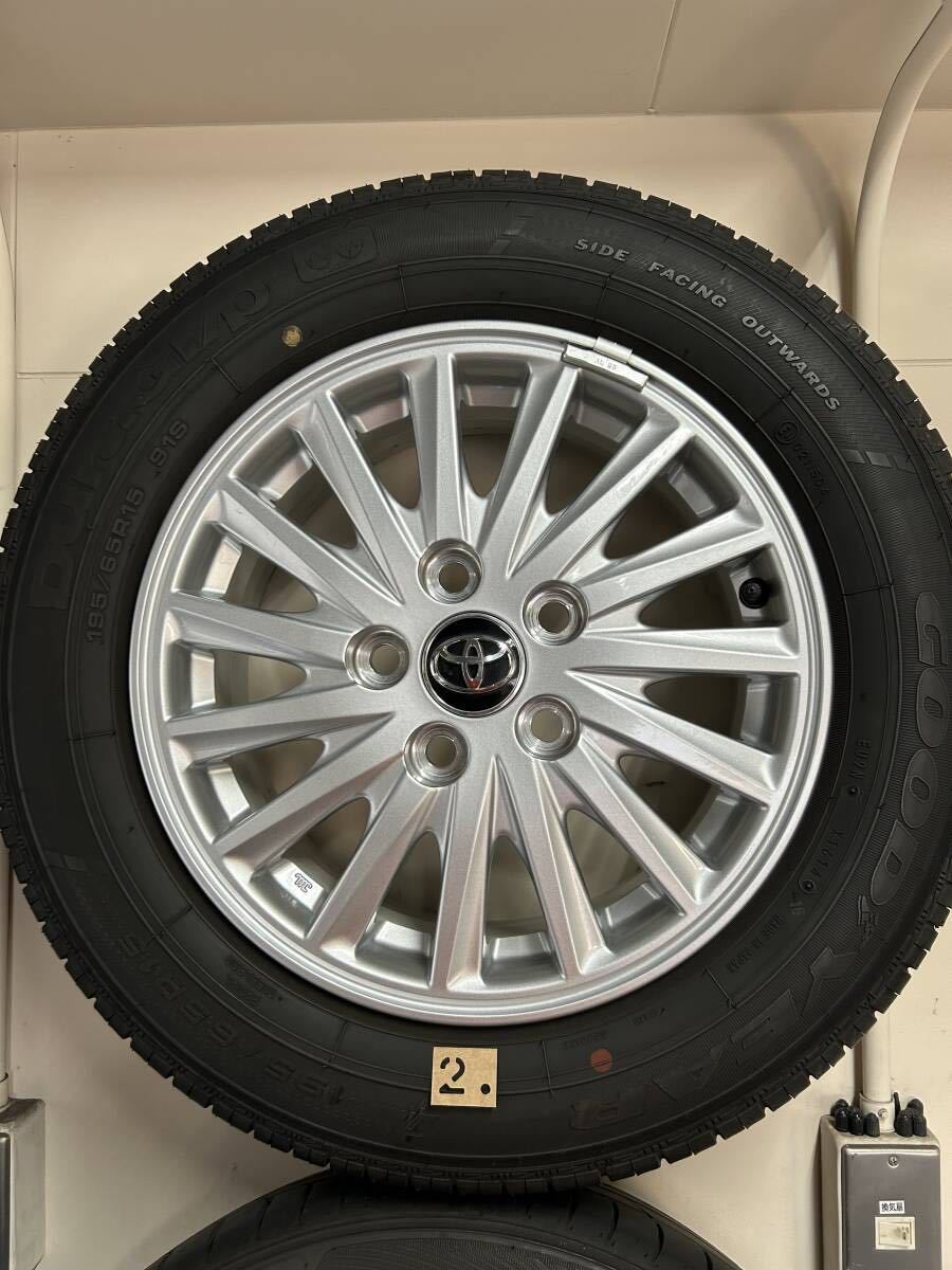 トヨタ純正　80 ノア ヴォクシー エスクァイア 15インチ 6J +50 PCD114.3 195/65R15 ノーマル戻し _画像3