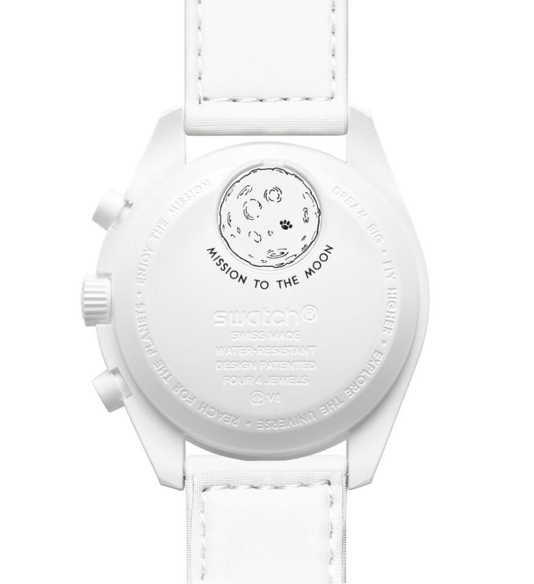 Snoopy x OMEGA x Swatch MoonSwatch White