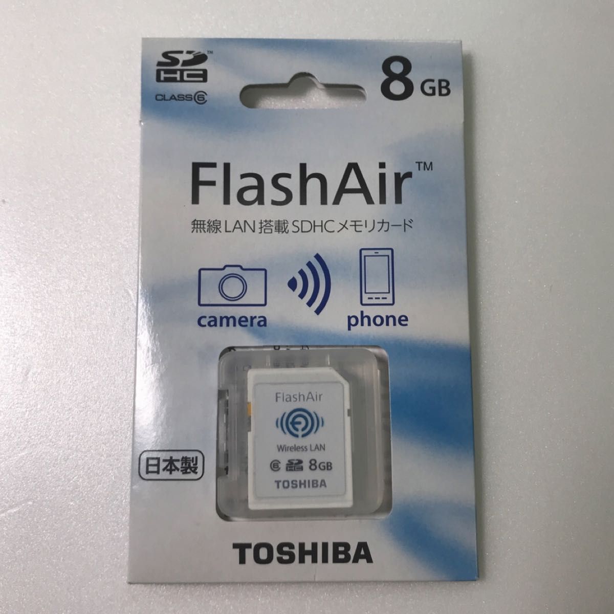 FlashAir SD-WL SD-WL008G 8GB Wi-Fi SDカード フラッシュエアー