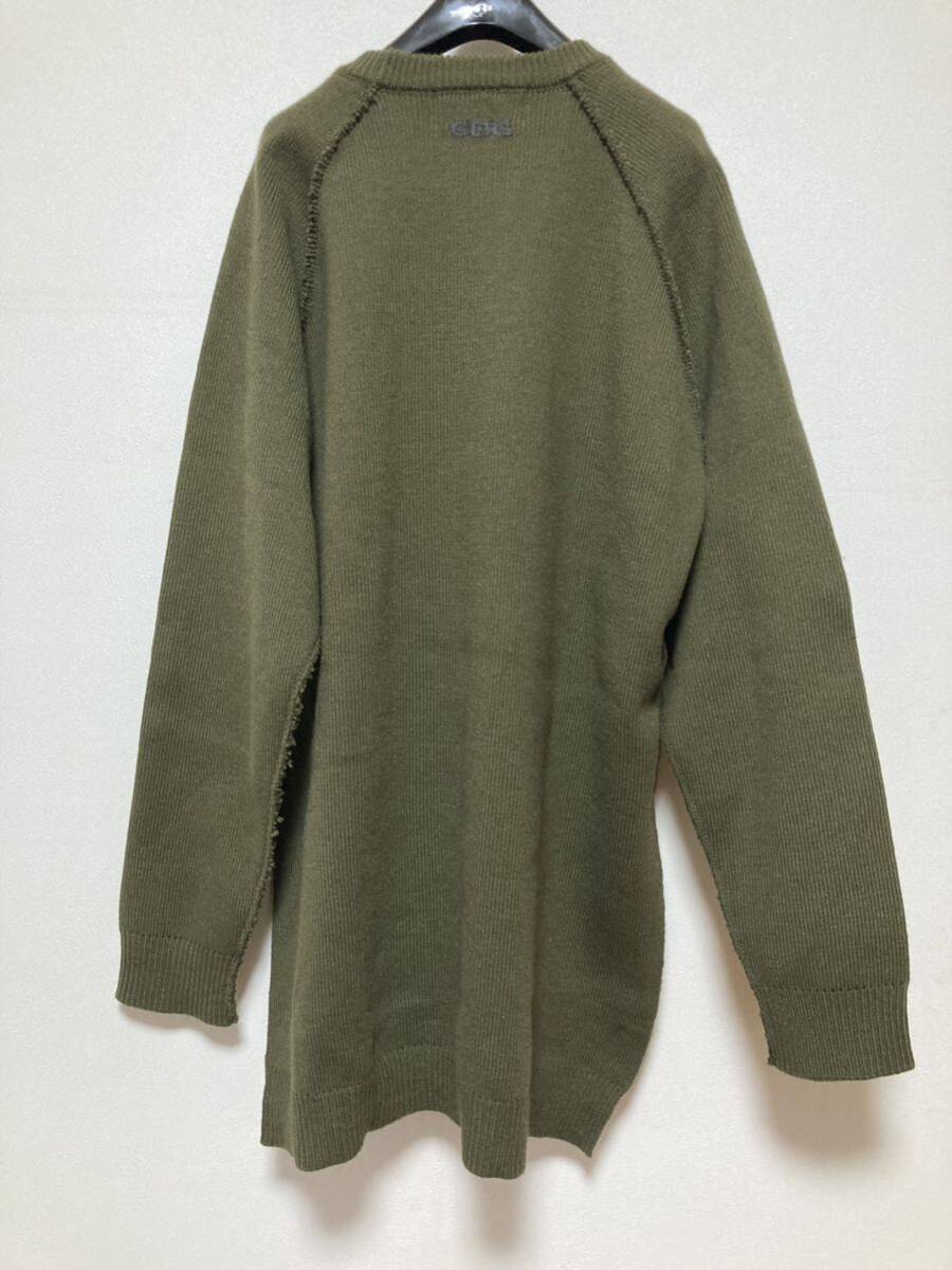 CDGCDGCDG　コムデギャルソン　OUTSIDE SEAM LONG BACK PULLOVER sizeXXL _画像2